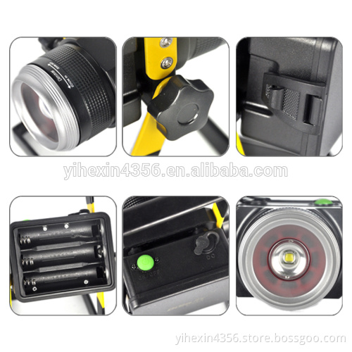 High Power 2000 Lumens Tactical T6 Led Floodlight